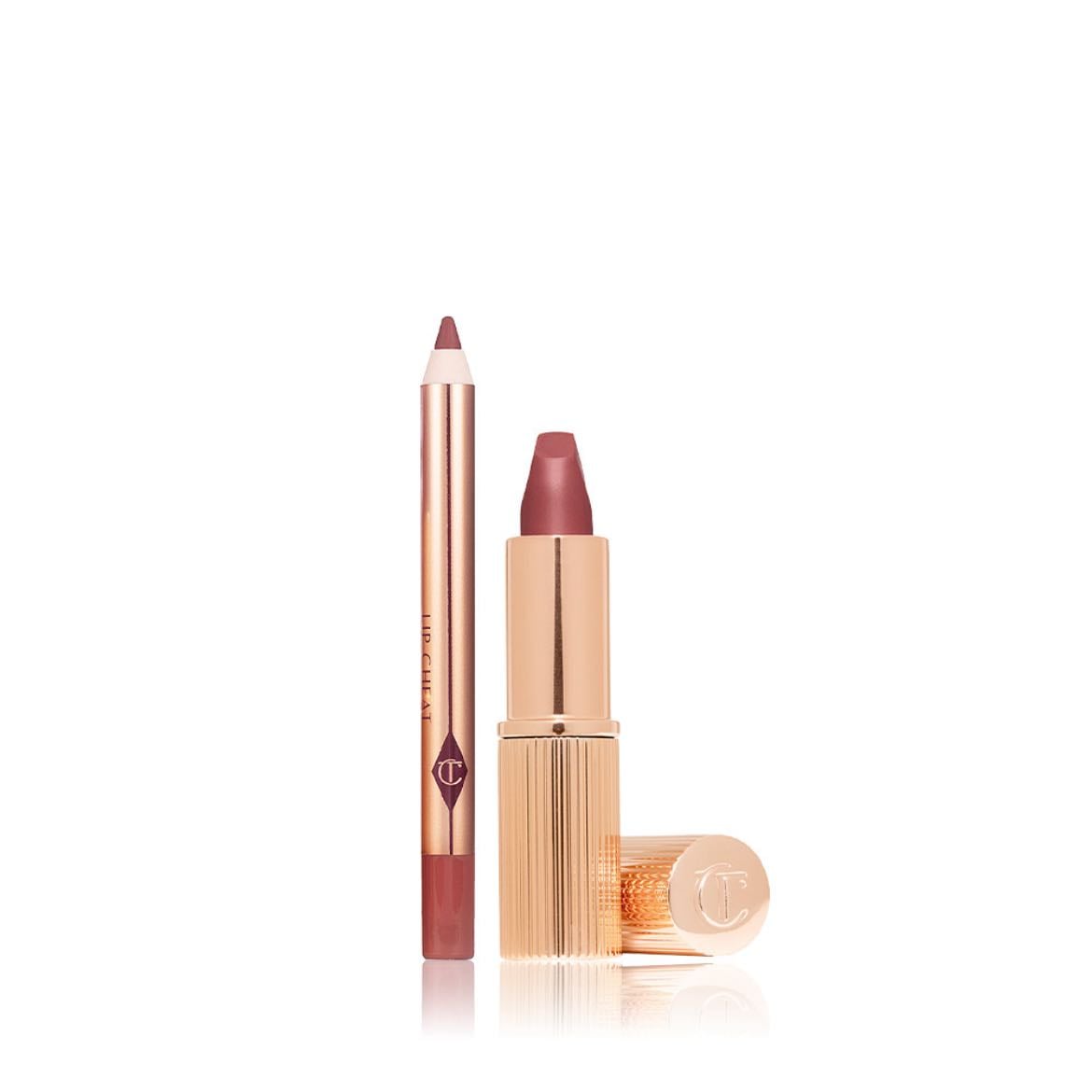 Charlotte Tilbury Pillowtalk Medium - lipstick shade I use