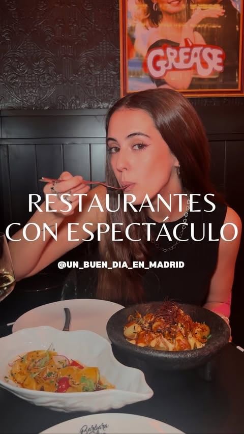 A post shared by Un Buen Dia En Madrid (@un_buen_dia_en_madrid) - Restaurantes con espectáculo🕺🏻