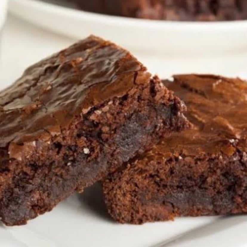 Brownies sin horno