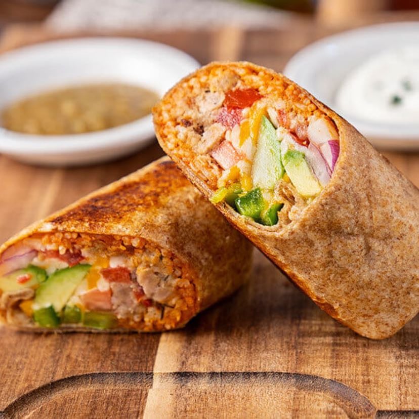 Burritos de pollo