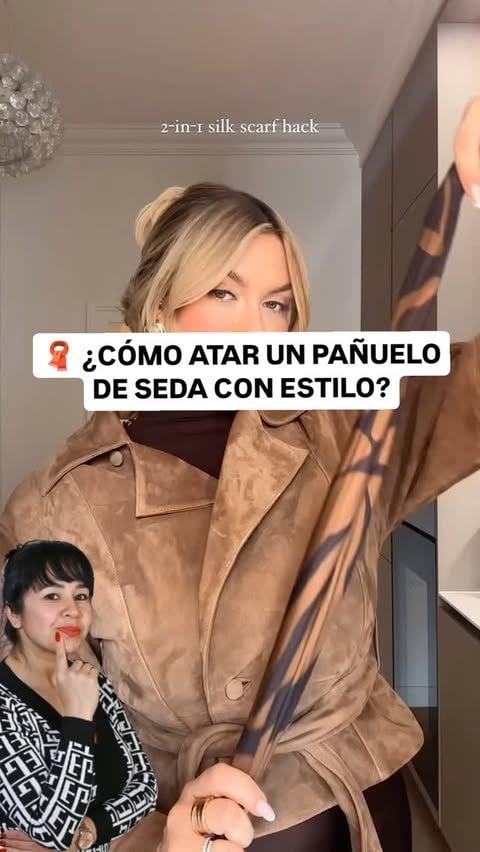 A post shared by @mumwlovevl - Cómo usar un pañuelo