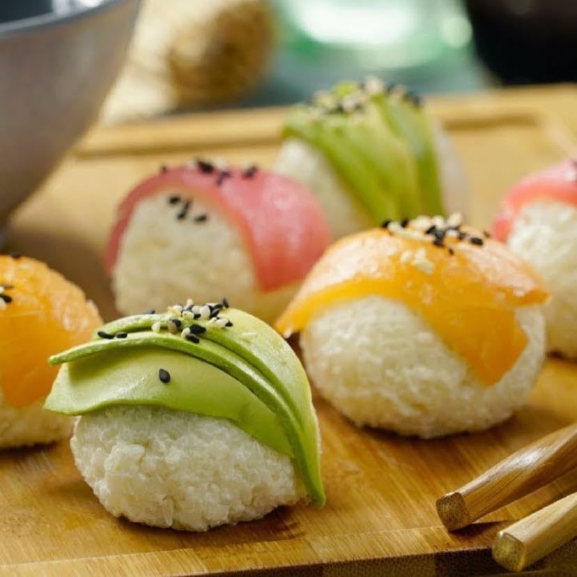 Bolitas de sushi