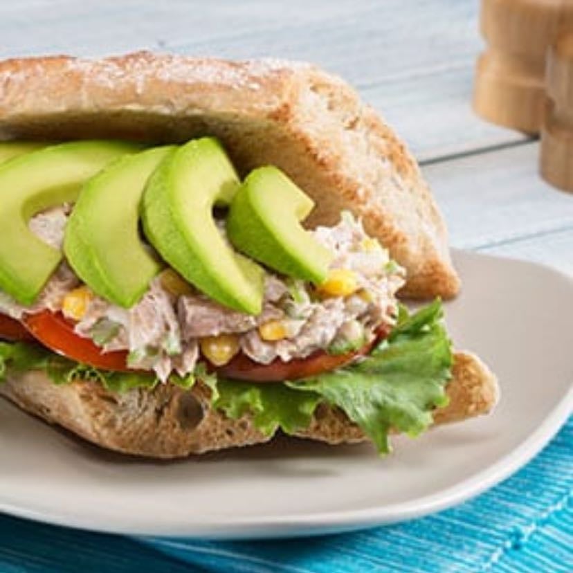 Sandwich de atún