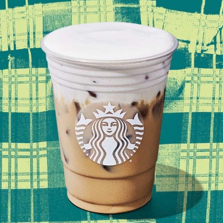 iced apple crisp chai - fall seasonal