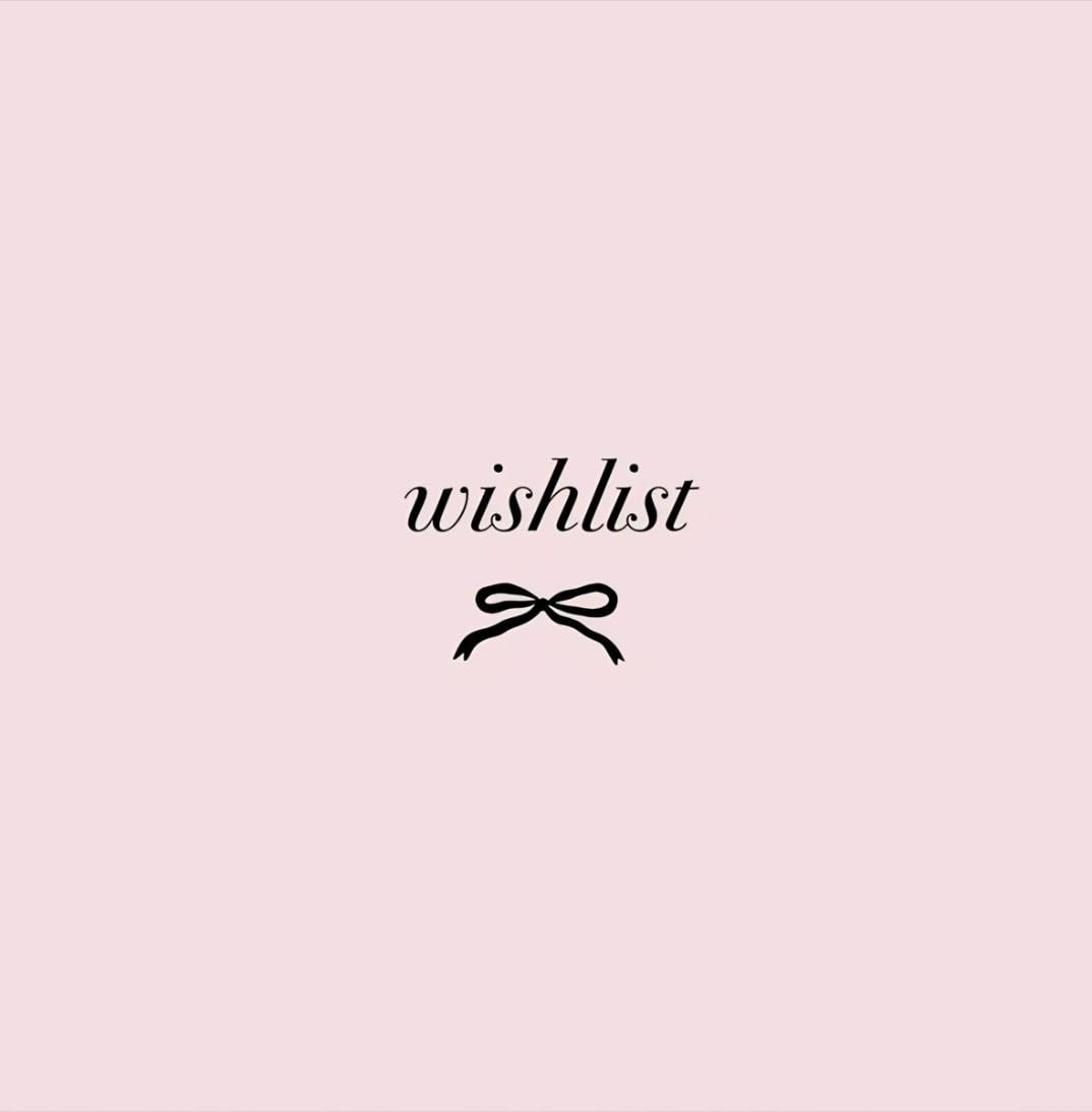 wishlist