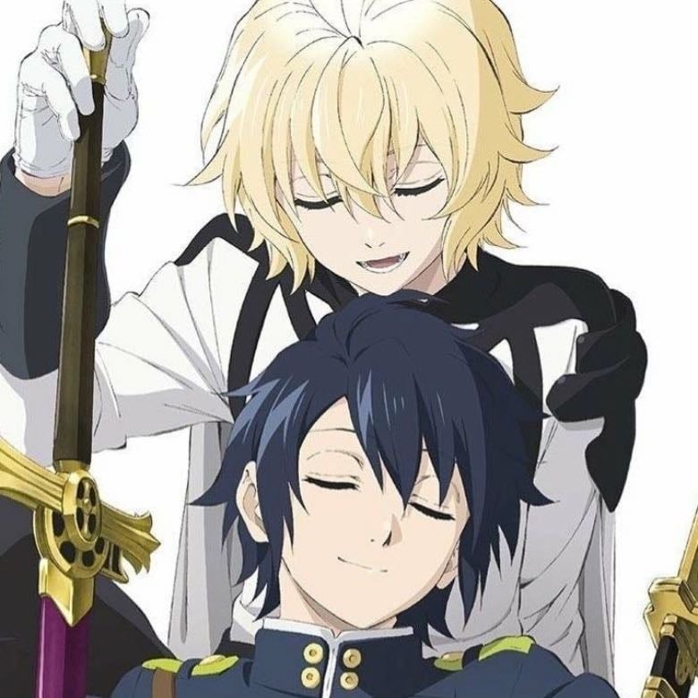 mikaela x yuu - owari no seraph