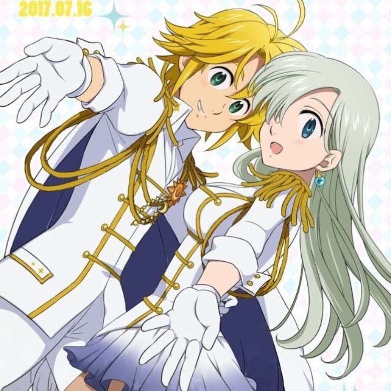 meliodas x elizabeth - seven deadly sins