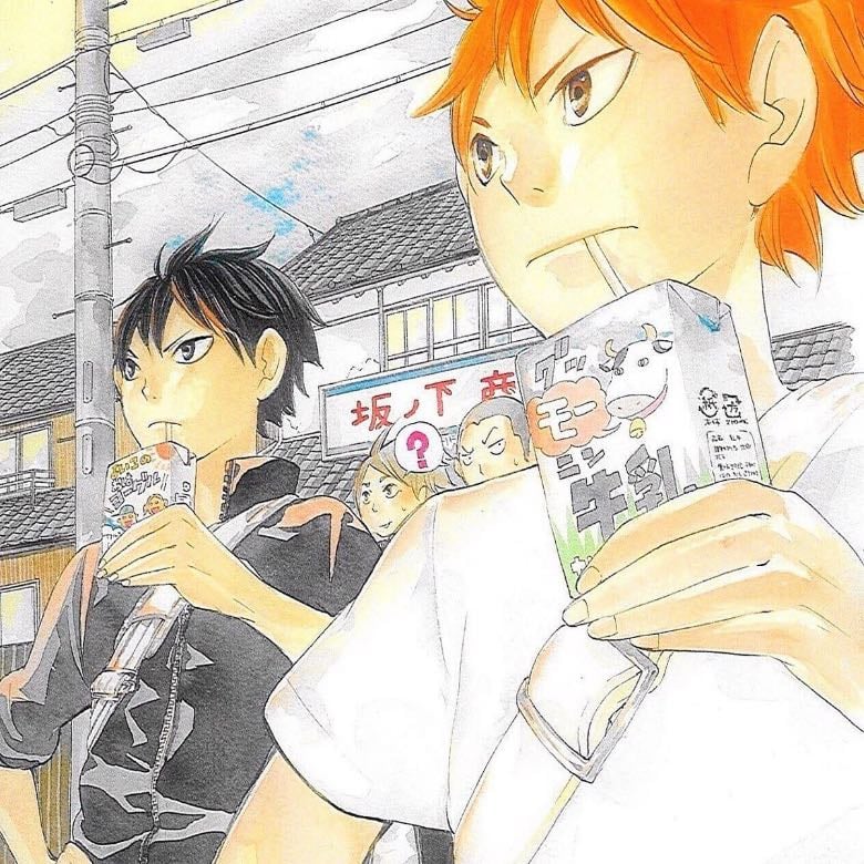 hinata x kageyama - haikyuu