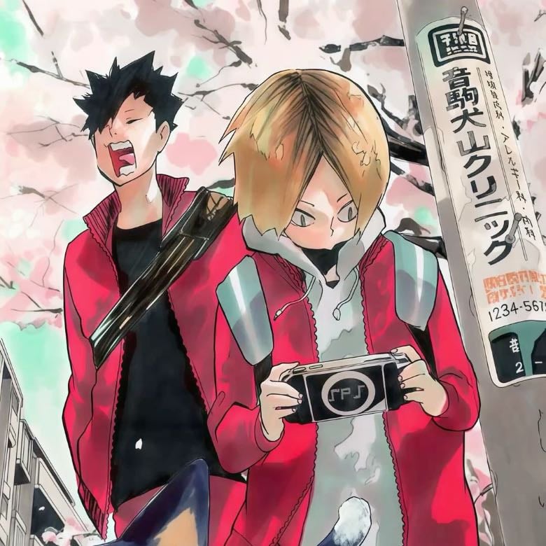 kenma x kuroo - haikyuu