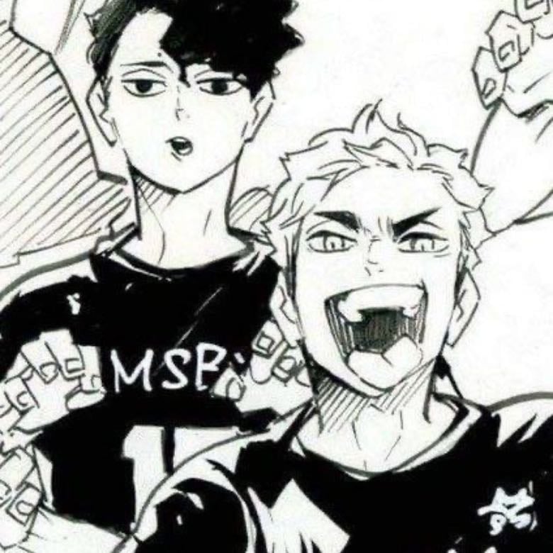 atsumu x sakusa - haikyuu