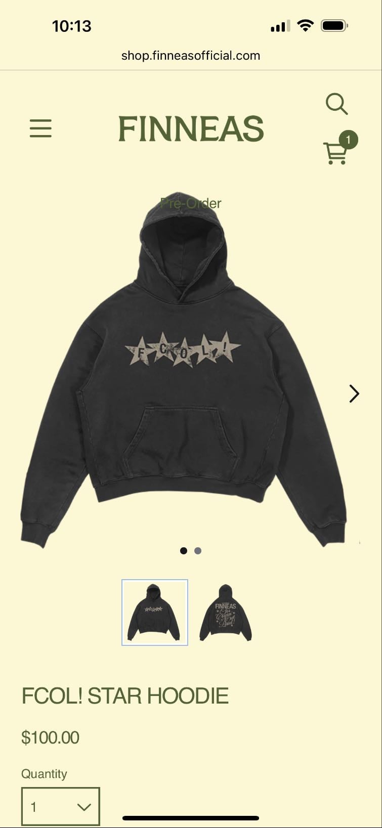 Finneas hoodie