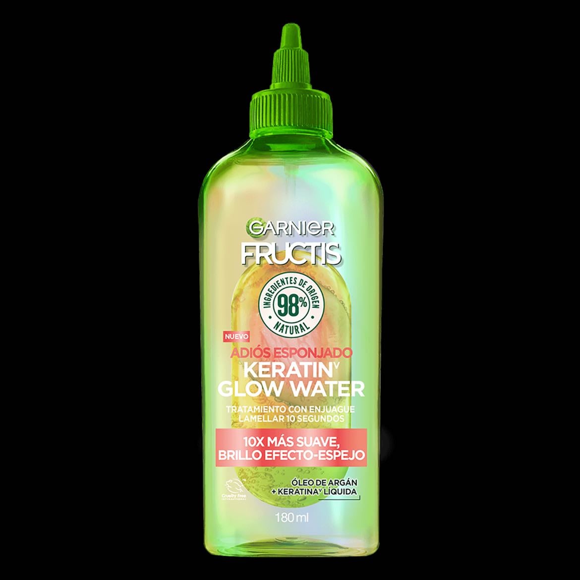 Keratin glow water