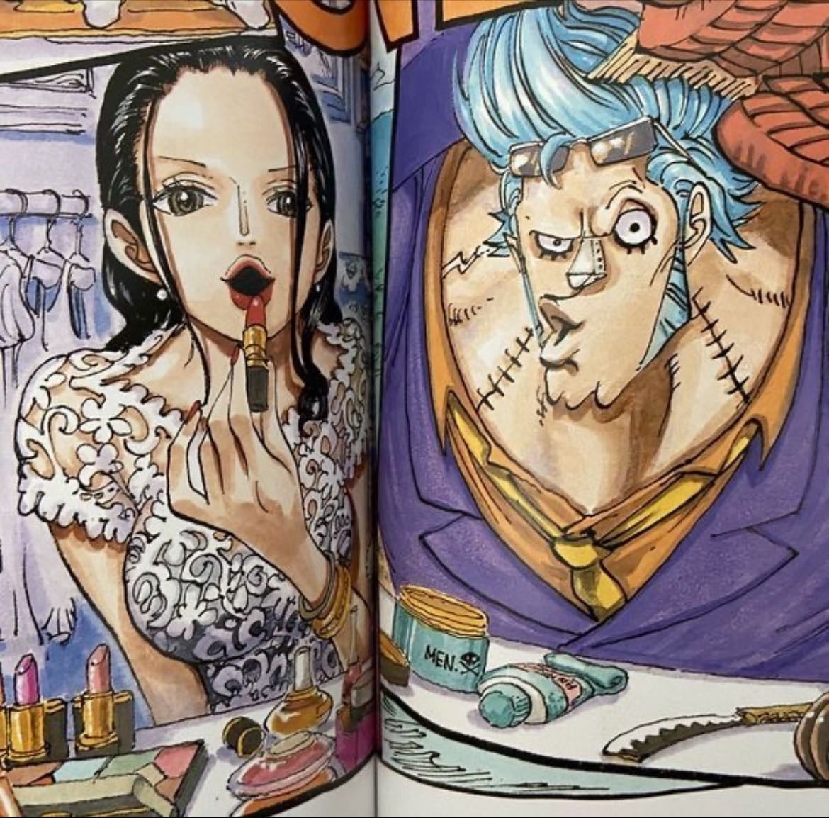 6. Franky x Robin