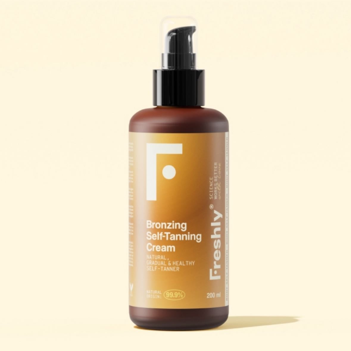 Bronzing Radiance Self-Tanning Cream - Freshly Cosmetics