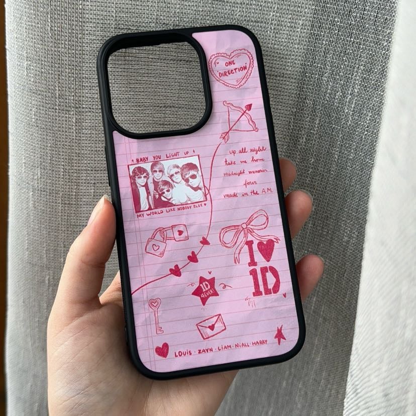 one direction phone case - from @catisshop on tiktok!