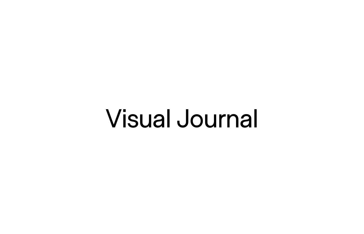 Visual Journal – Branding, Editorial and Graphic Design - Visual Journal