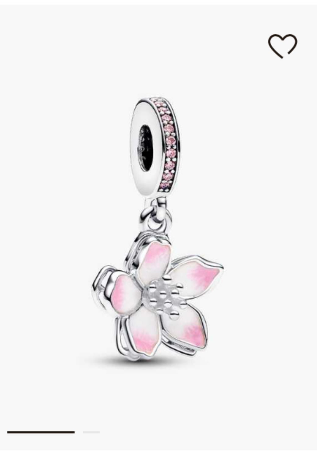 Cherry blossom dangle charm - £65.00