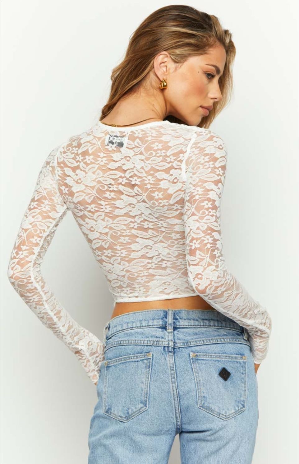 White Lace shirt
