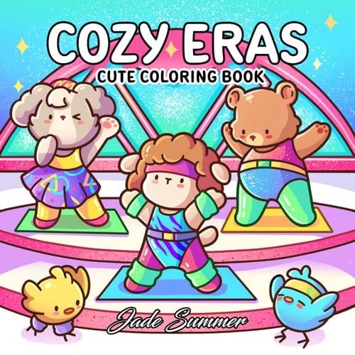 Cozy Eras: Cute Coloring Book for Adults and Teens with Adorable Characters and Nostalgic Scenes for Relaxation (Comfy and Cozy Coloring Books) - Jade Summer · 2024