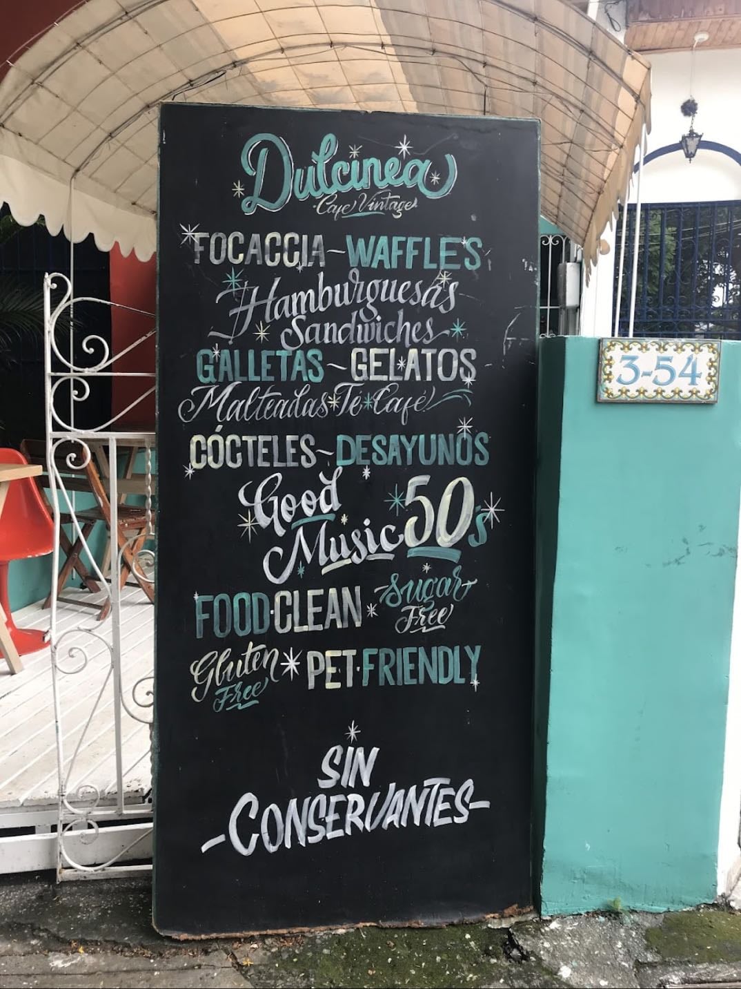 Dulcinea Café Vintage.