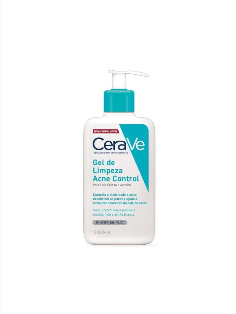 Gel de Limpeza - Gel de Limpeza Acne Control com 2% de Ácido Salicílico