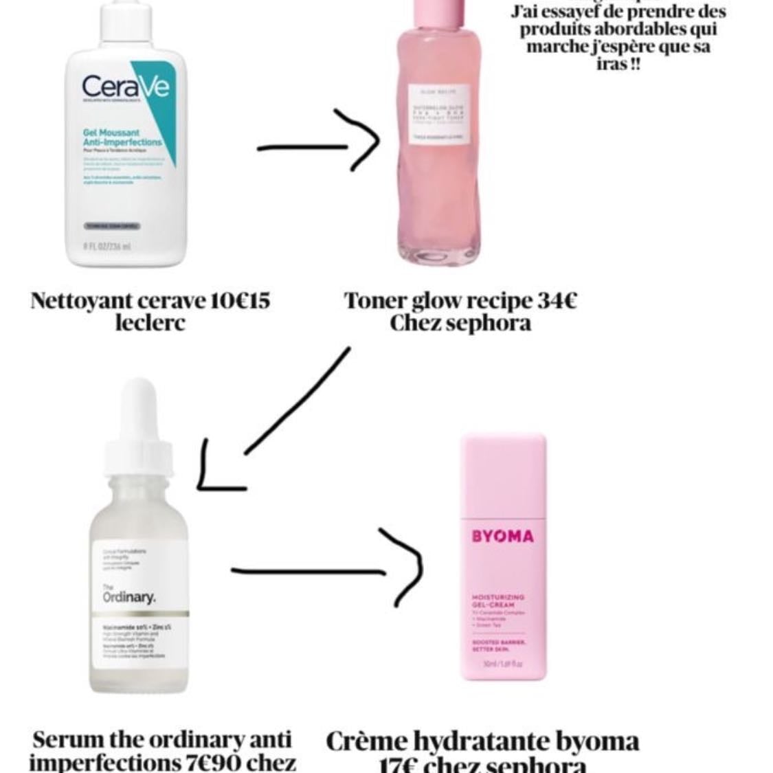 Avoir une bonne skin care 🧴 - Pour avoir une peau en bonne santé et brillante fait une skin care 2 fois par jour