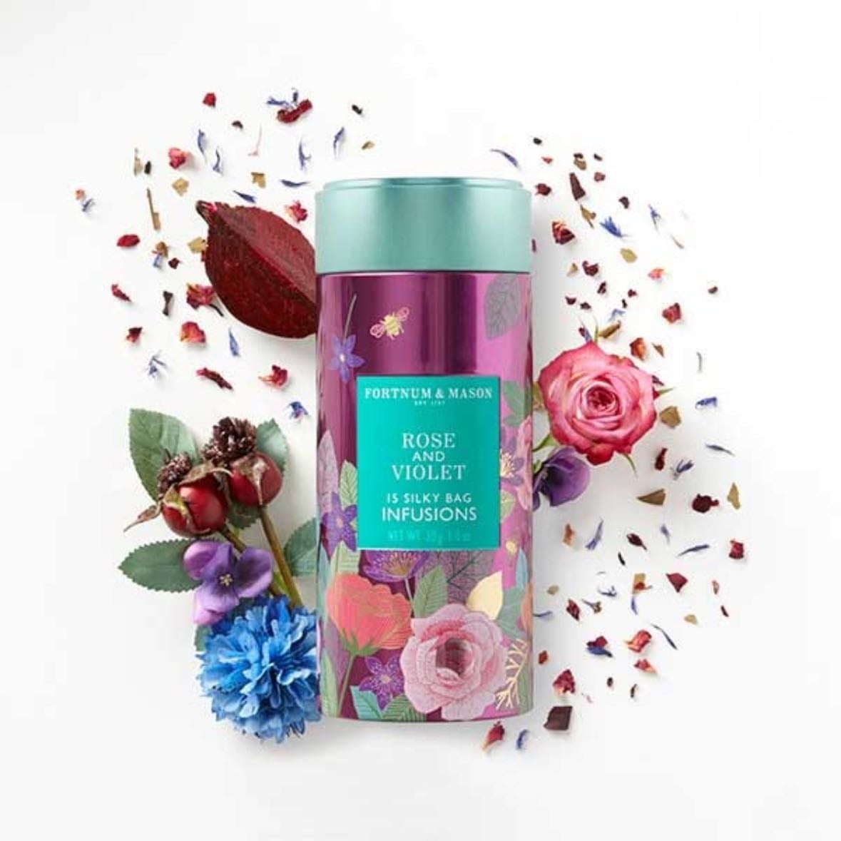 Te fortum and mason rose and violet