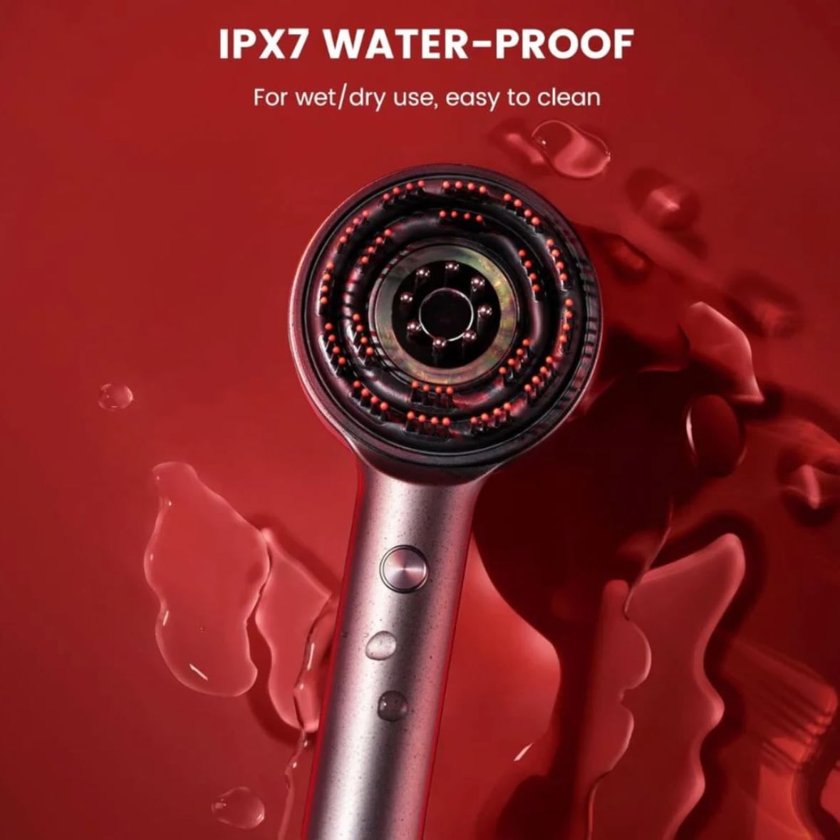 3 in 1 red light scalp massager