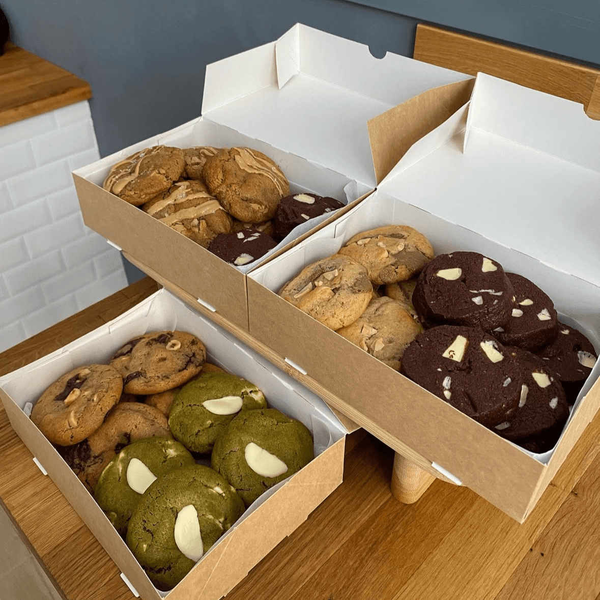 Cocoa Cookies Caf茅