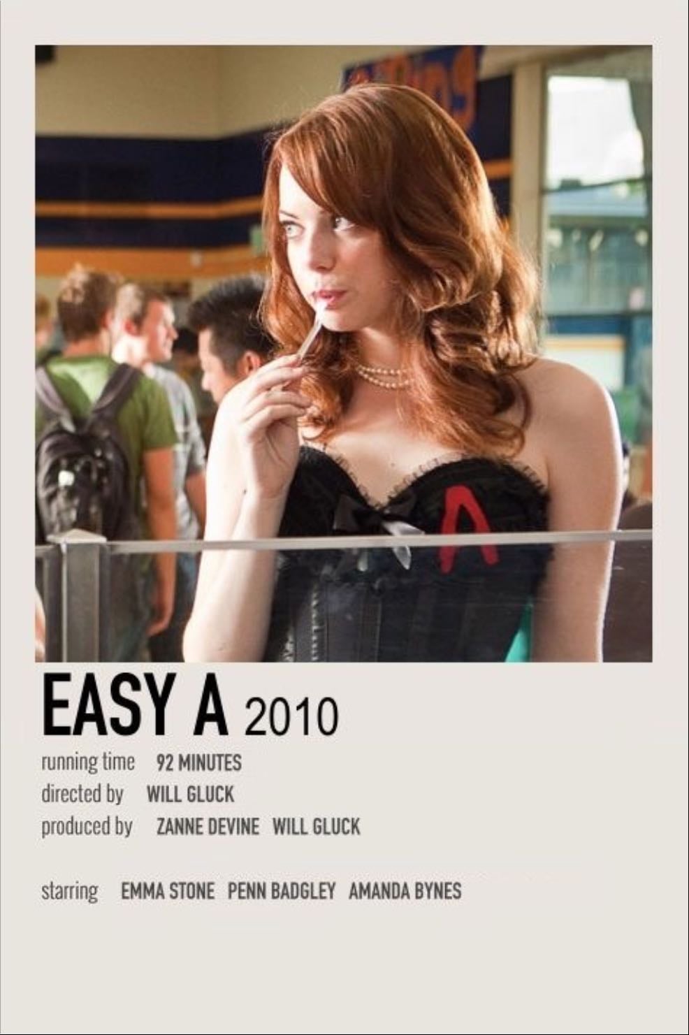 easy a - Will Gluck · 2010