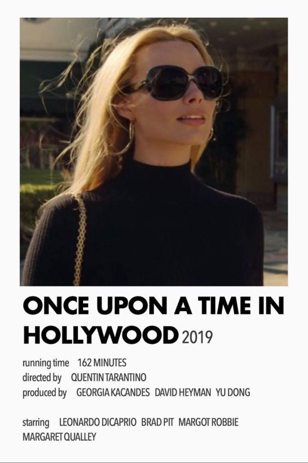 once upon a time in hollywood - Quentin Tarantino · 2019