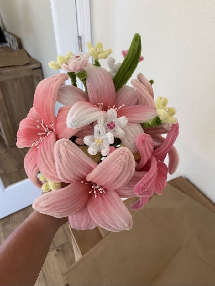 pipe cleaners flowers