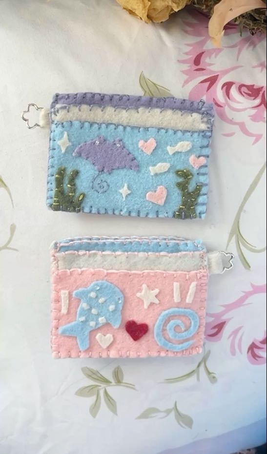 felt wallet