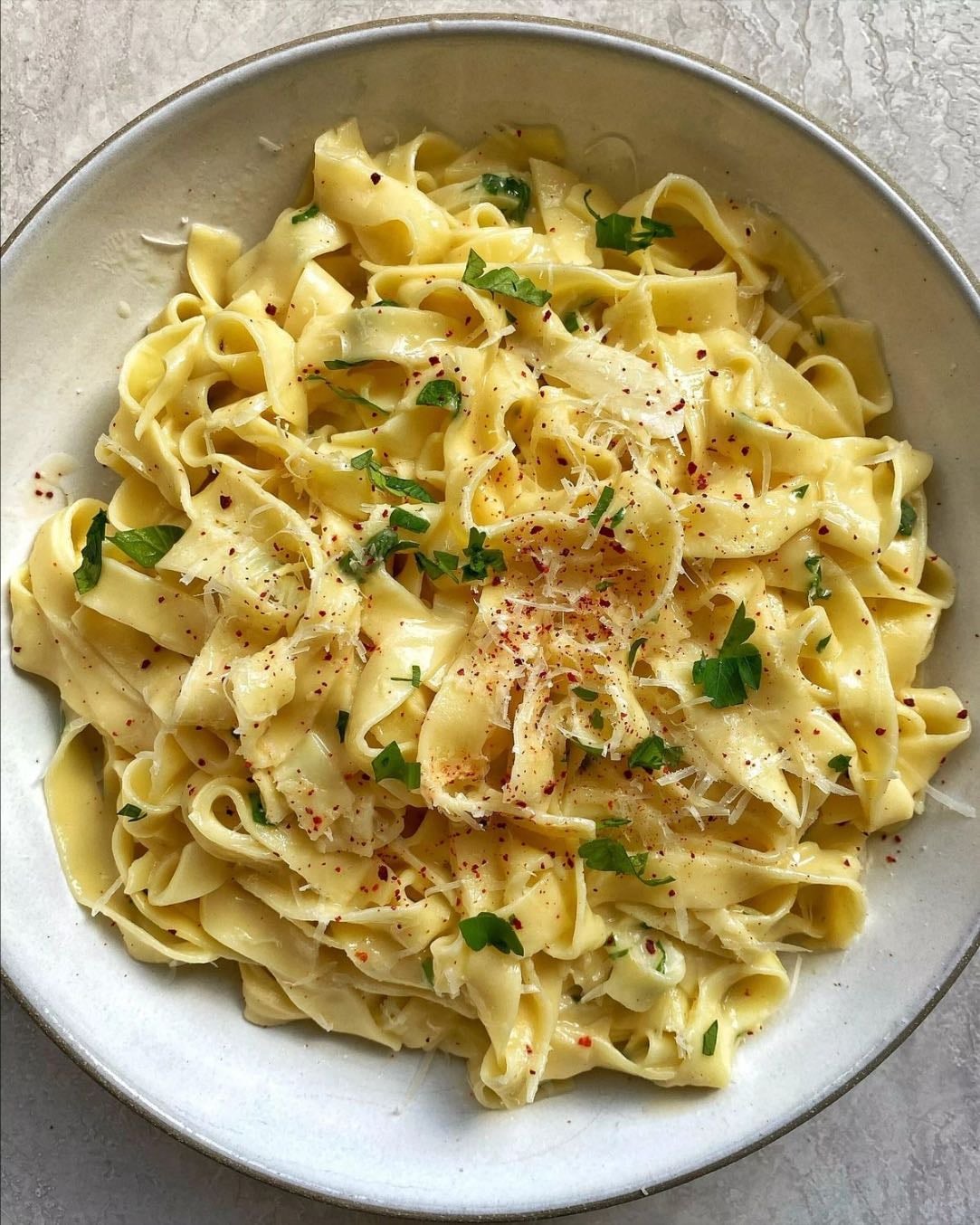 garlic butter noodles