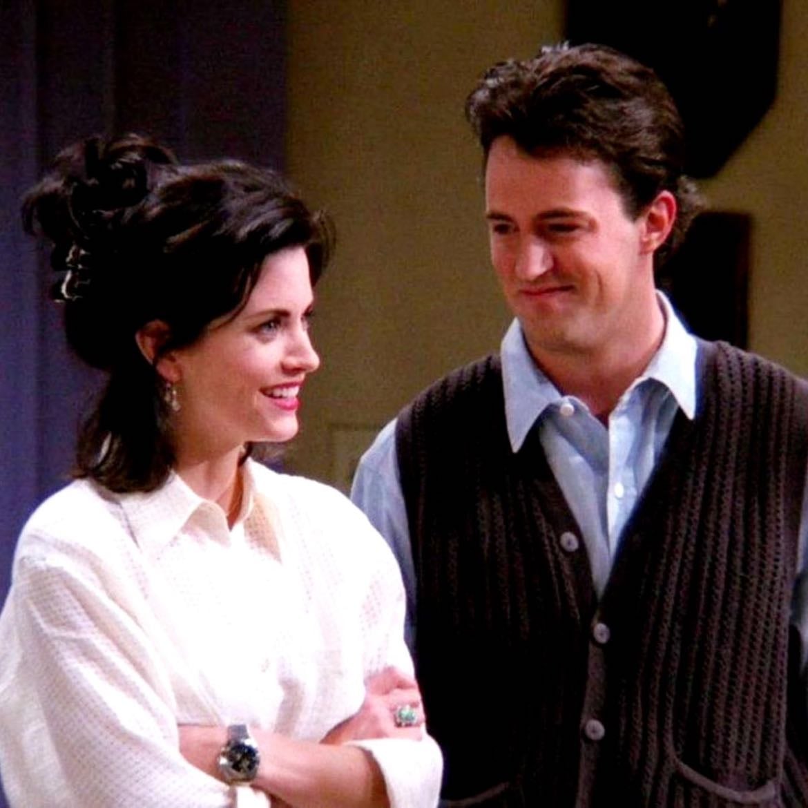 chandler and monica - friends