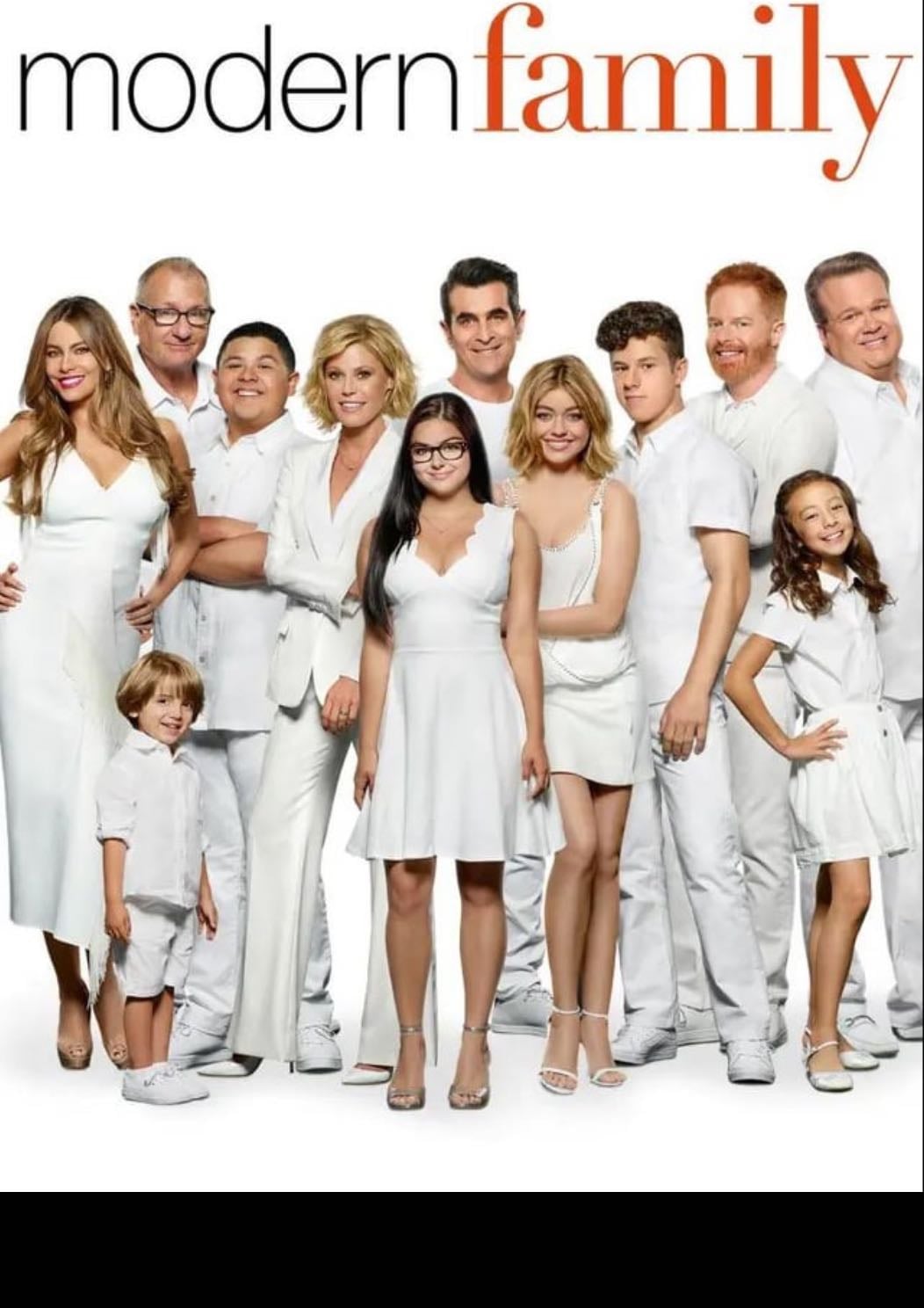 prichetts, dunphys and tuckers - modern family
