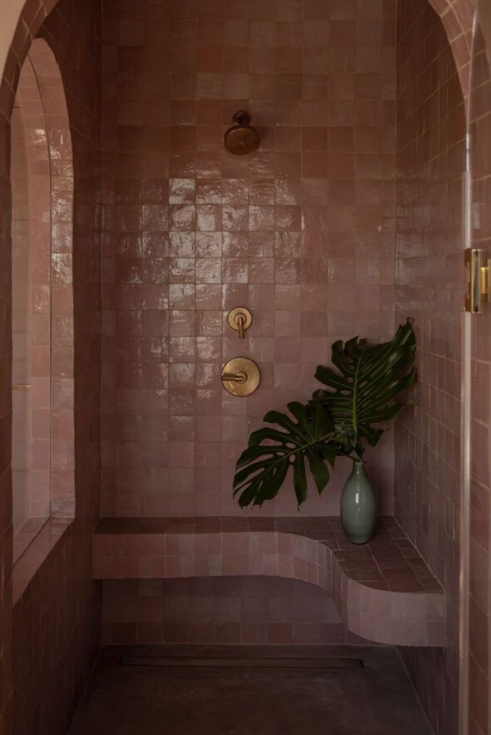 tiled shower - £250