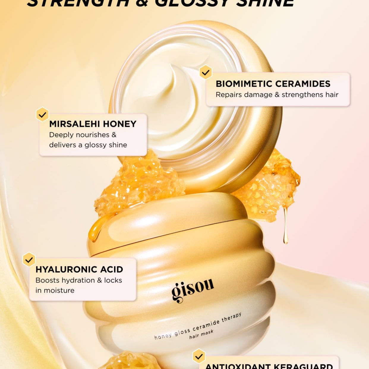 Hair Mask Gisou - Mascarilla para cabello