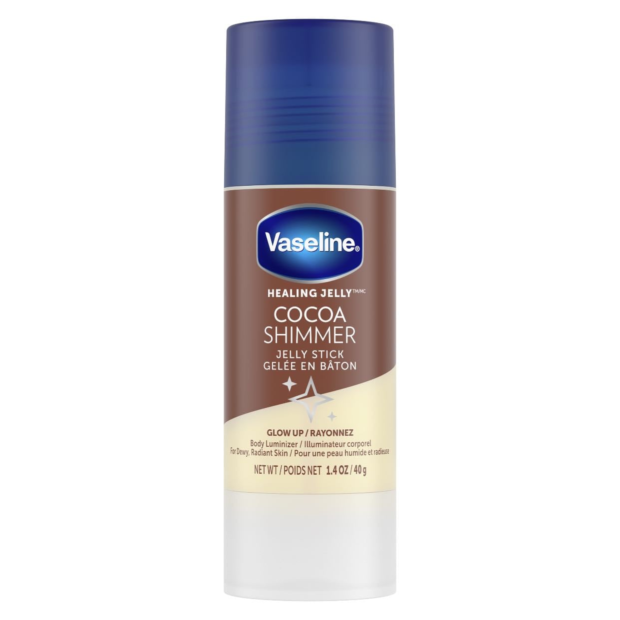 Cocoa Shimmer Vaseline - Bálsamo corporal efecto glowy