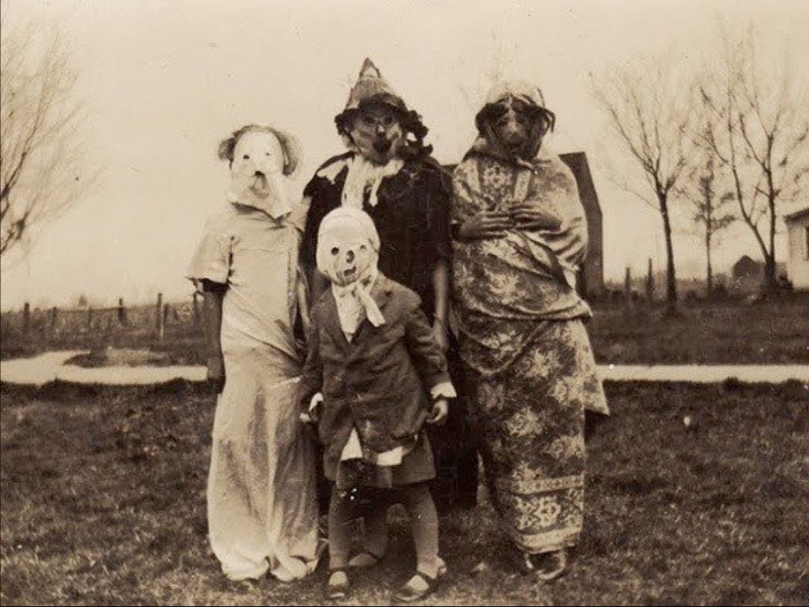 Burlap Sack Vintage Costume