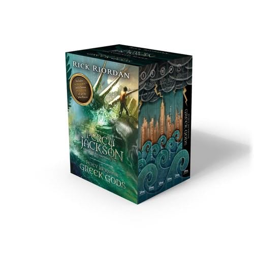 Percy Jackson and the Olympians Complete Series and Percy Jackson's Greek Gods Boxed Set - Rick Riordan