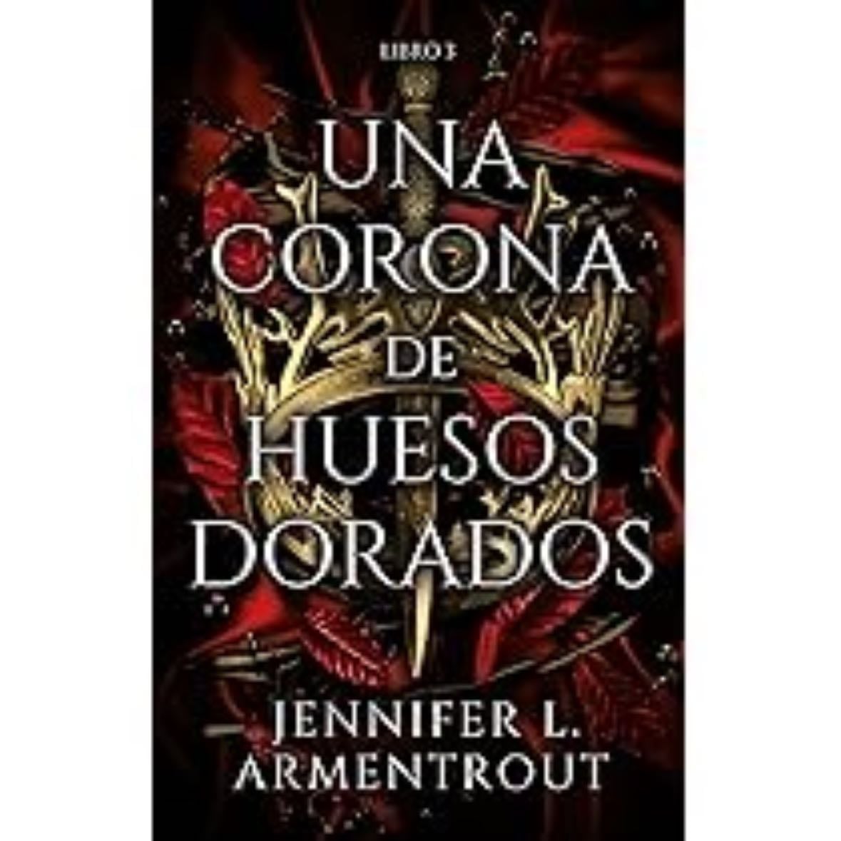 Una corona de huesos dorados