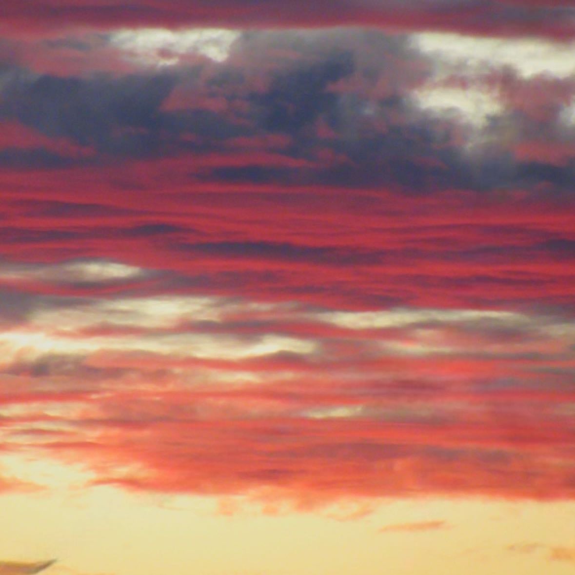 january sunset