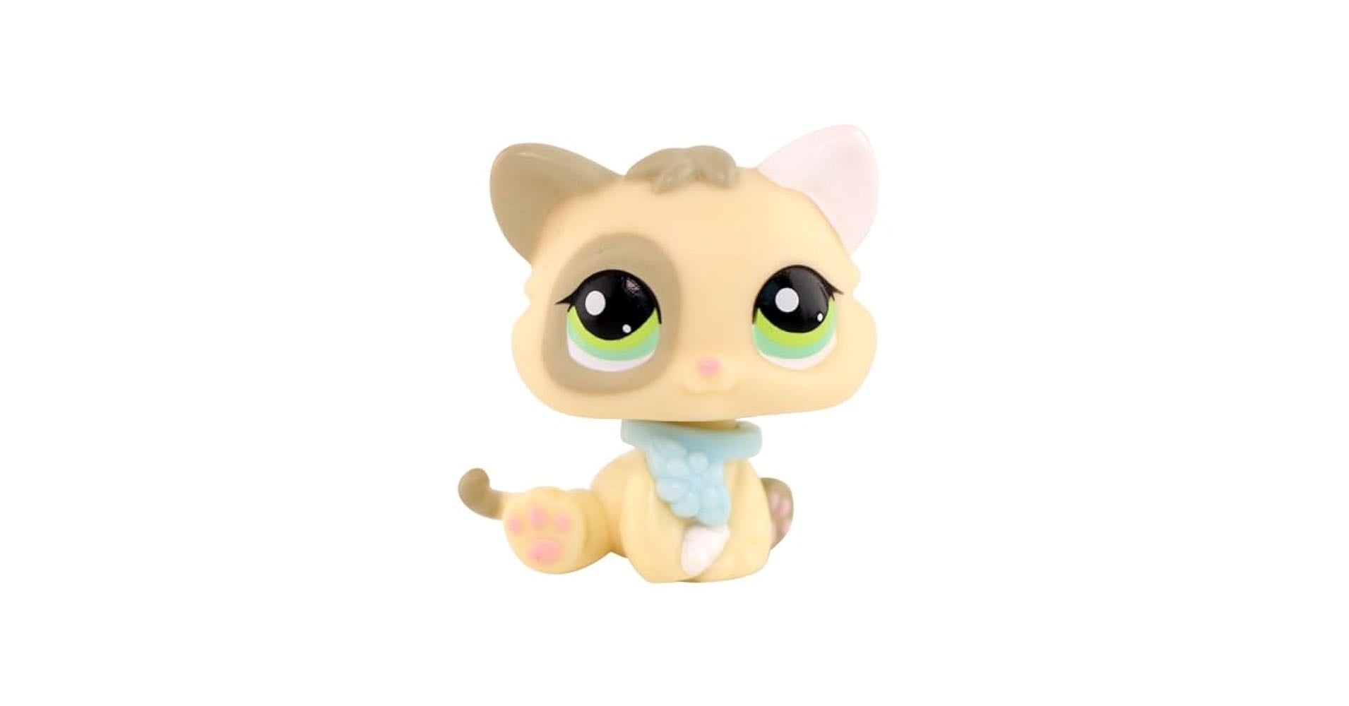 Amazon - Mini Pet Shop Jouets pour animaux, Collie, teckel, cocker, chat, dogue allemand, chaton, husky et autres animaux de compagnie pour LPS, avec accessoires mignons, petit jouet à collectionner (