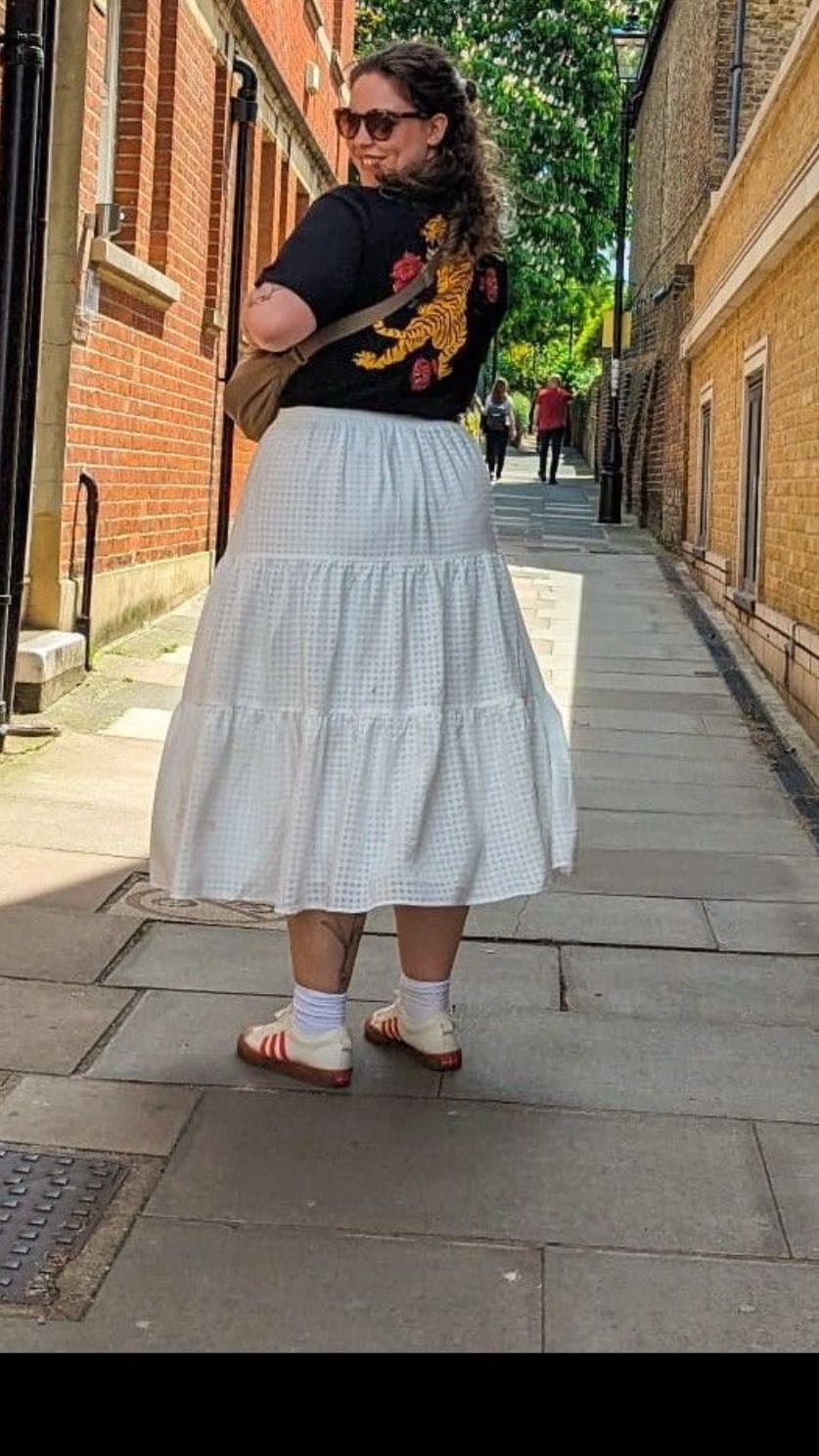 White Maxi Skirt