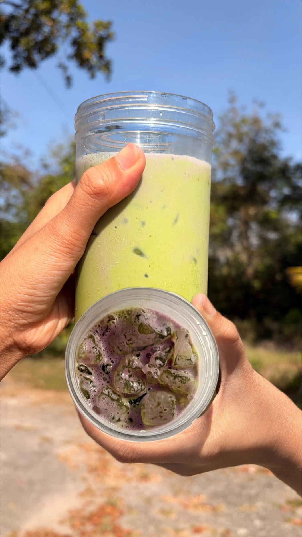 Failed Taro matcha