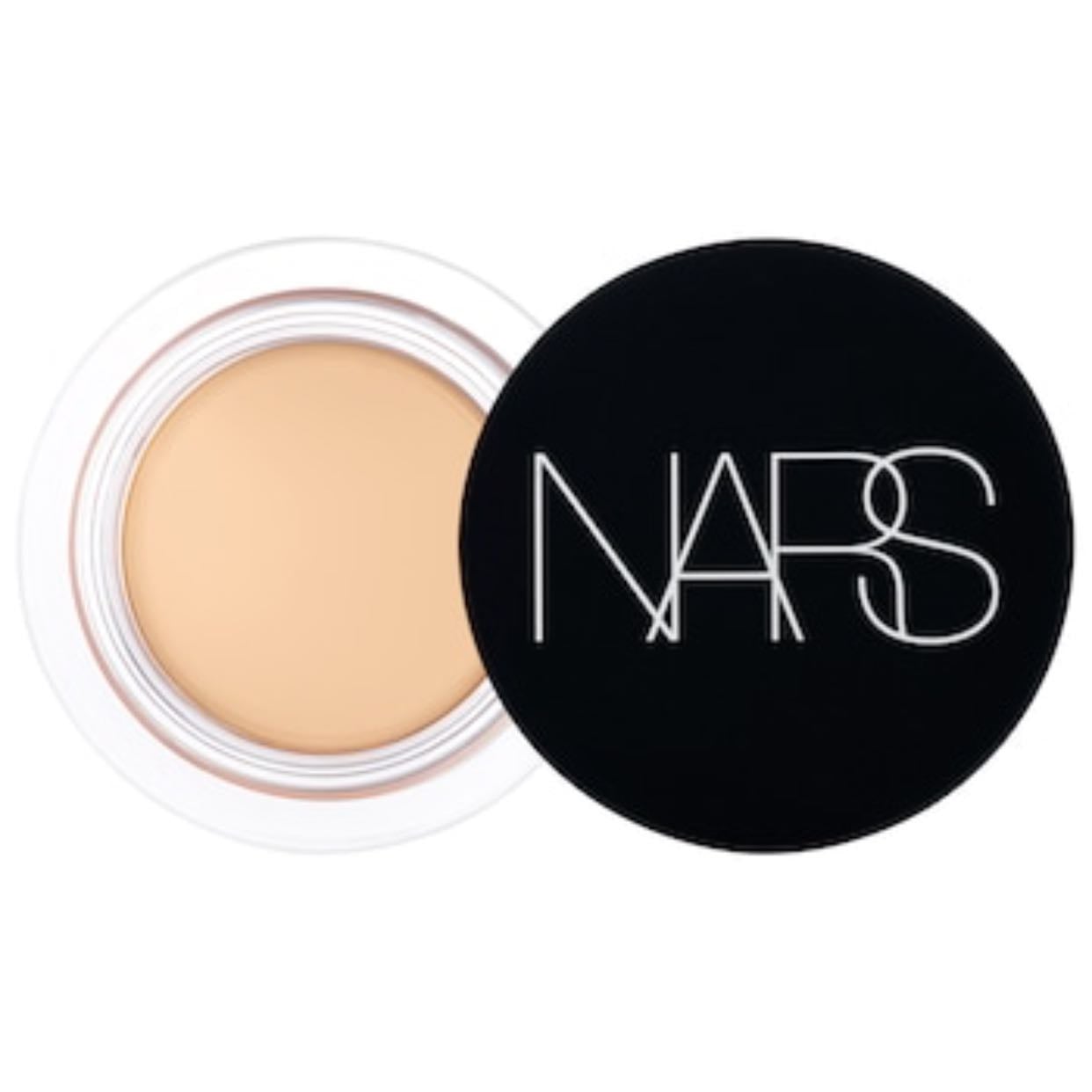 nars pot concealer - only on scars and eye crease (dry)
