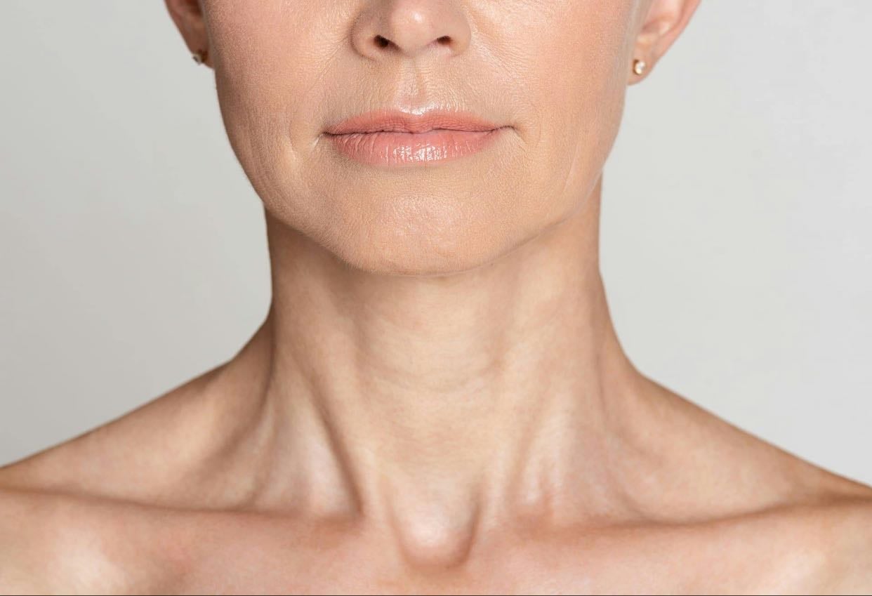 blend concealer on neck - gotta keep everything cohesive