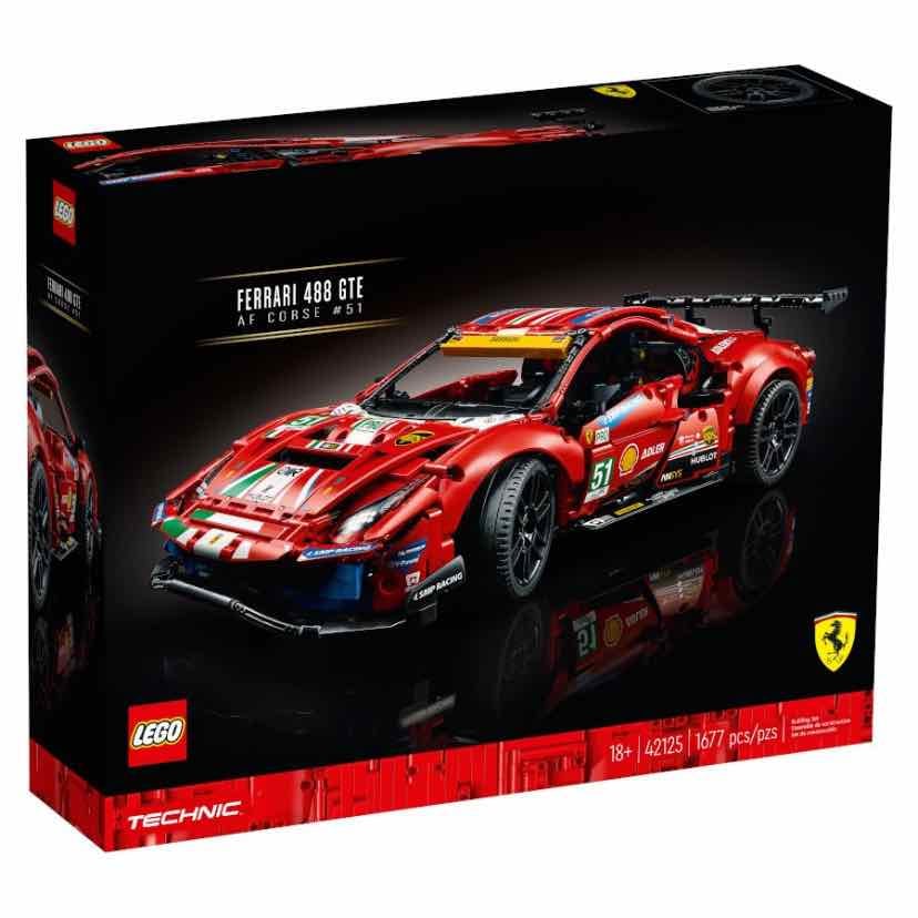 Lego Technic Ferrari 488 GTE - 200€