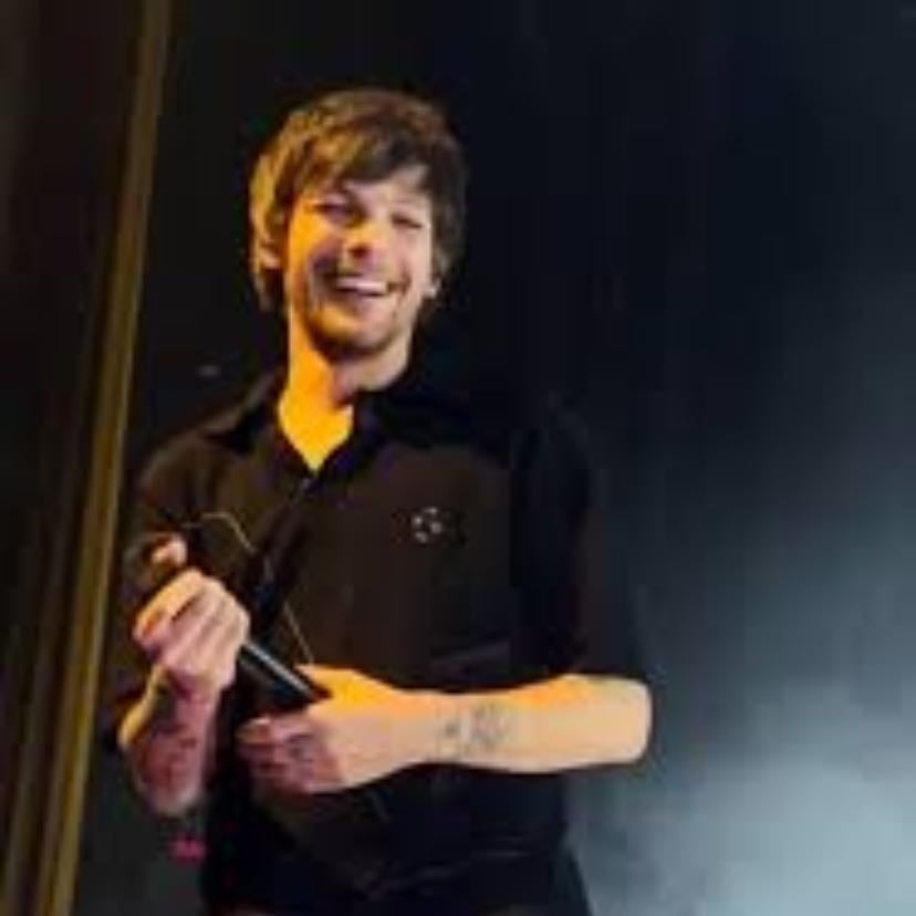 louis tomlinson - hes so nice and perfect in every way he is my favorite person in the world and i love him so much i can never love anyone more than i love him. he is literally my wall paper on my phone. his music saved me in every way possible n even tho life gets hard louis tells us we can push through it. he is super sweet and kind even woth everything he had to go through i love that this man has a tv w him everywhere he goes 💋